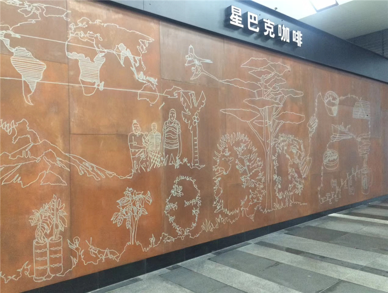 江都耐候钢幕墙